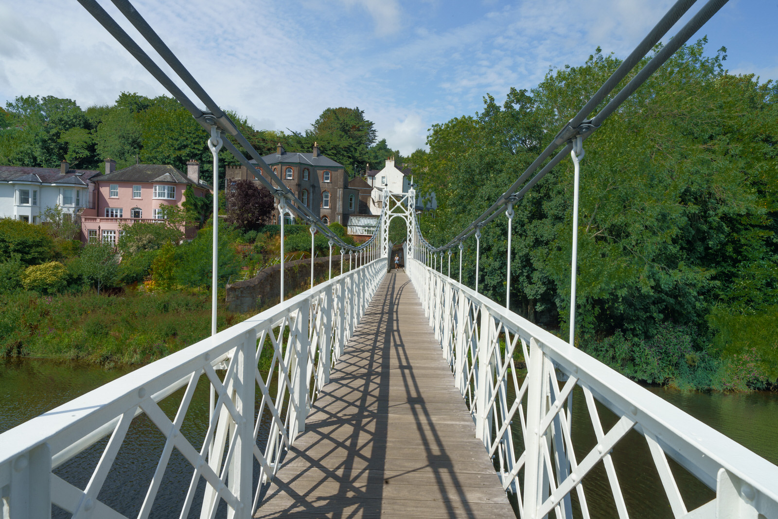 THE REPAIRED AND RESTORED SHAKEY BRIDGE ACROSS THE RIVER LEE [THERE IS A LITTLE TEDDY BEAR IN SOME OF THE IMAGES]
 017