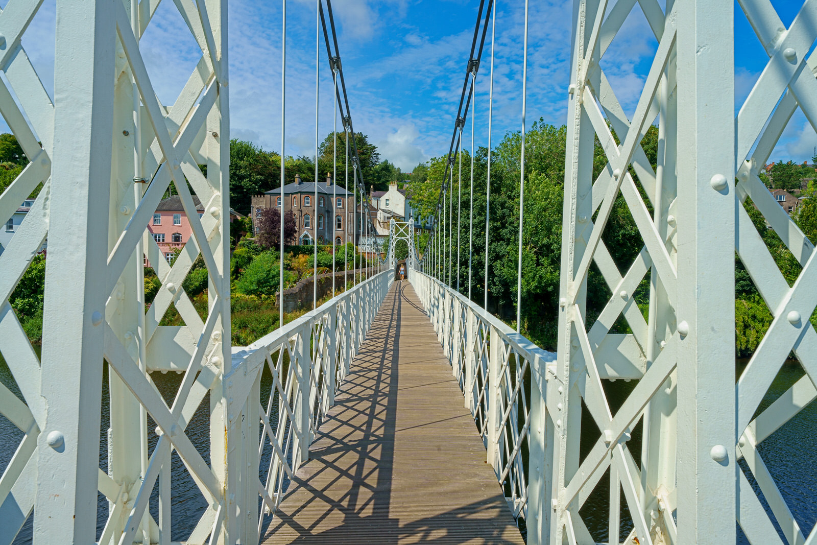 THE REPAIRED AND RESTORED SHAKEY BRIDGE ACROSS THE RIVER LEE [THERE IS A LITTLE TEDDY BEAR IN SOME OF THE IMAGES]
 018