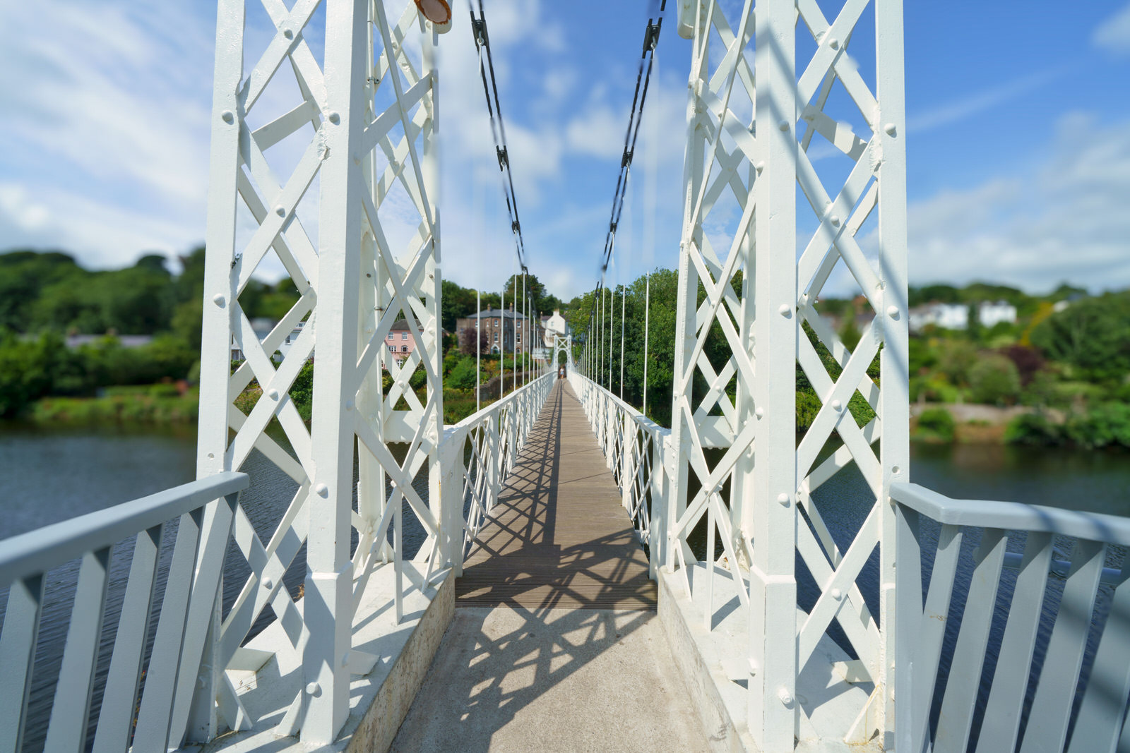 THE REPAIRED AND RESTORED SHAKEY BRIDGE ACROSS THE RIVER LEE [THERE IS A LITTLE TEDDY BEAR IN SOME OF THE IMAGES]
 019