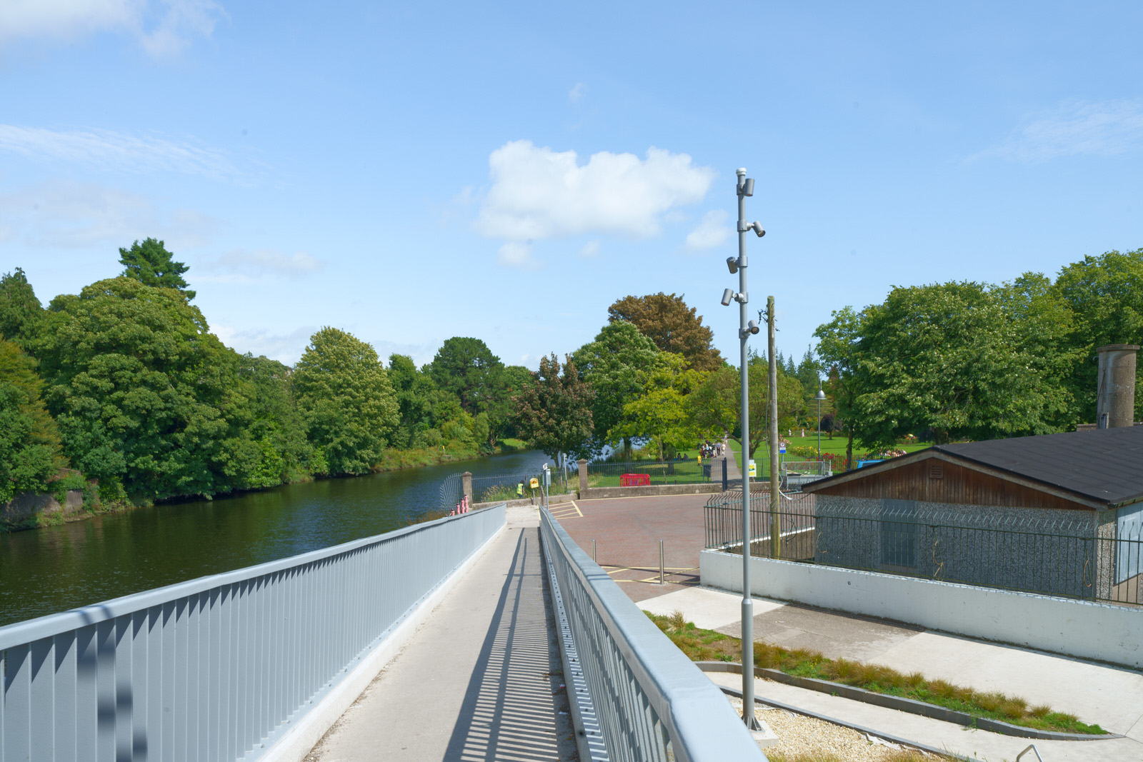 THE REPAIRED AND RESTORED SHAKEY BRIDGE ACROSS THE RIVER LEE [THERE IS A LITTLE TEDDY BEAR IN SOME OF THE IMAGES]
 020