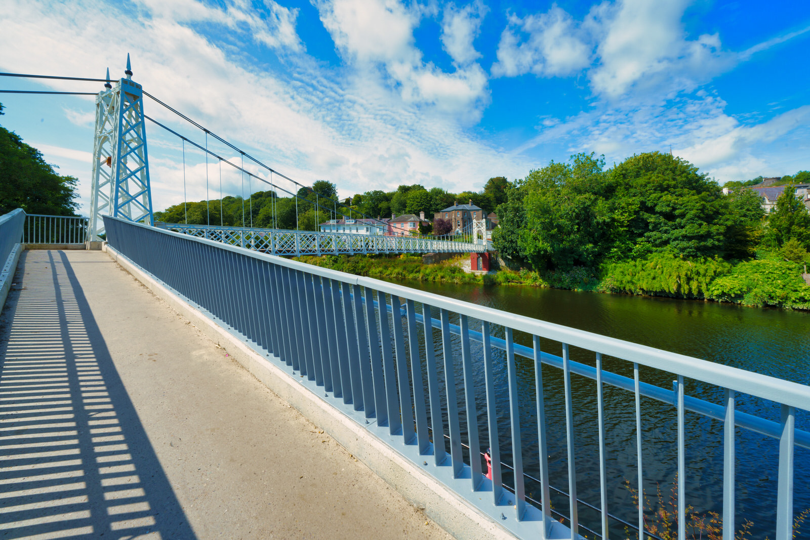 THE REPAIRED AND RESTORED SHAKEY BRIDGE ACROSS THE RIVER LEE [THERE IS A LITTLE TEDDY BEAR IN SOME OF THE IMAGES]
 023