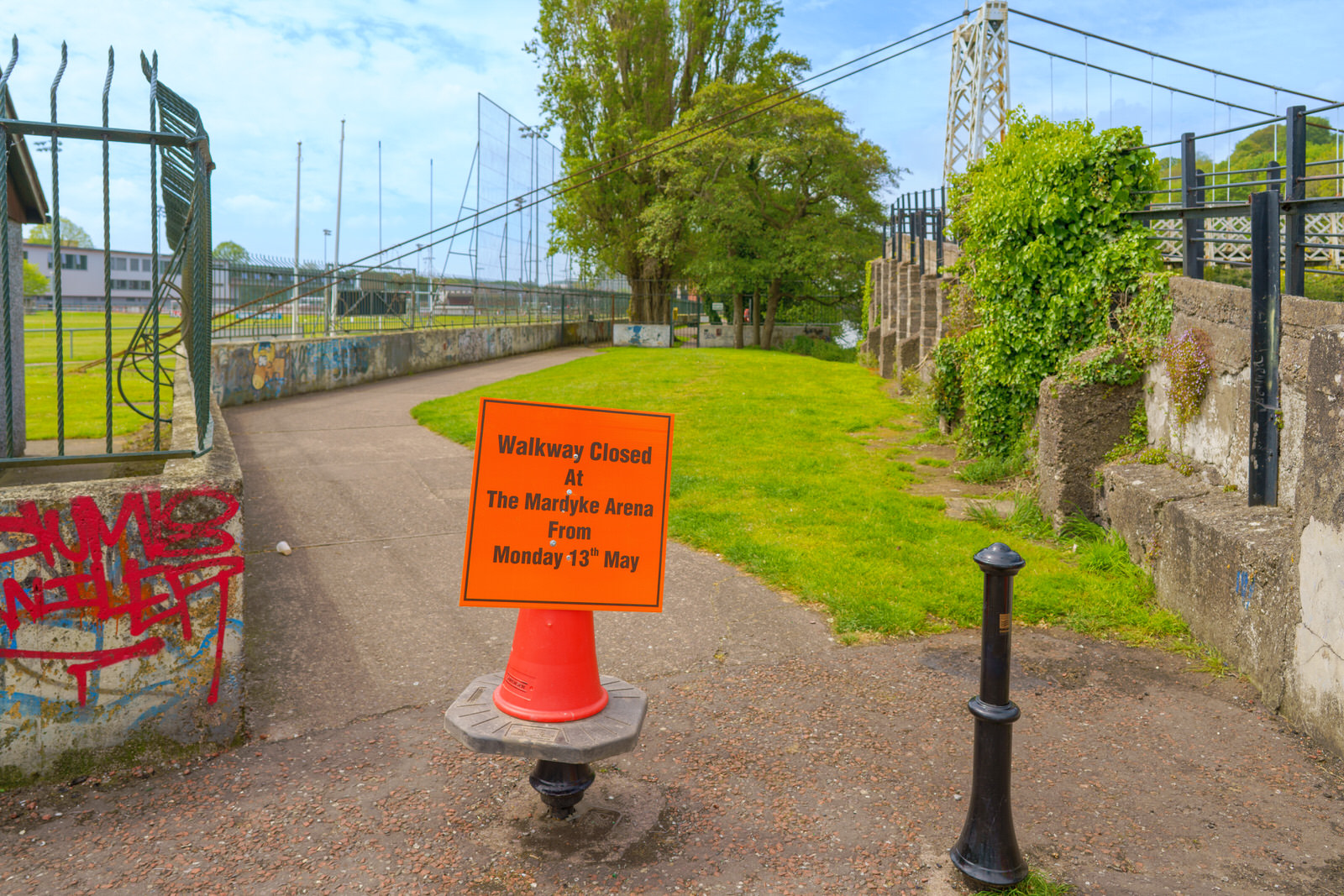  PHOTOGRAPHED IN MAY 2019 NOT LONG BEFORE IT WAS REPAIRED AND RESTORED  001