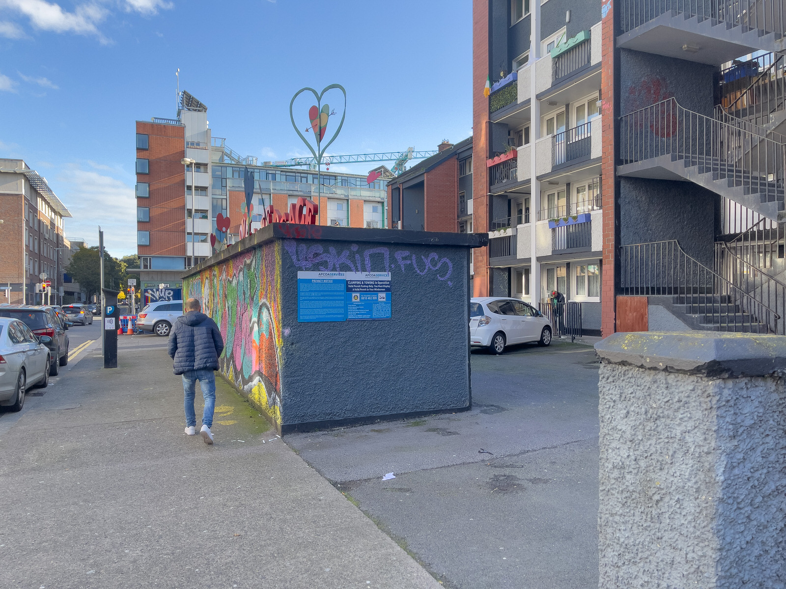 YORK STREET FLATS AND NEARBY [DUBLINBIKES DOCKING STATION 051 IS LOCATED HERE AND AUNGIER PLACE IS NEARBY]
 001