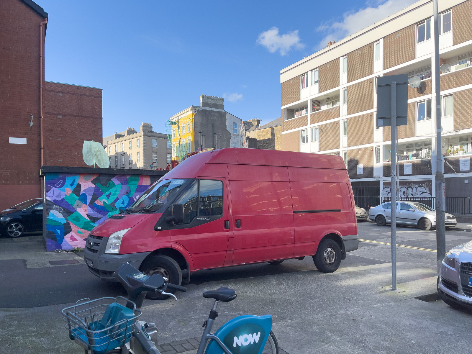 YORK STREET FLATS AND NEARBY [DUBLINBIKES DOCKING STATION 051 IS LOCATED HERE AND AUNGIER PLACE IS NEARBY]
 006