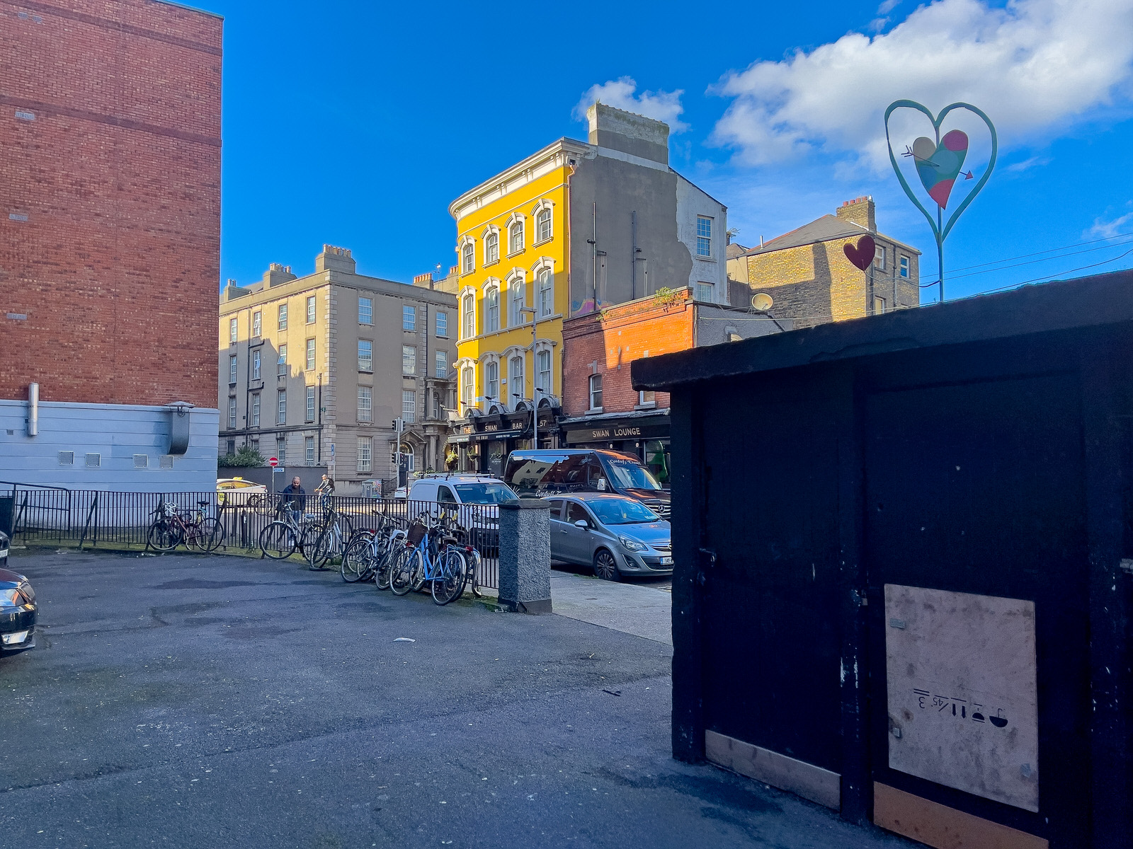 YORK STREET FLATS AND NEARBY [DUBLINBIKES DOCKING STATION 051 IS LOCATED HERE AND AUNGIER PLACE IS NEARBY]
 009