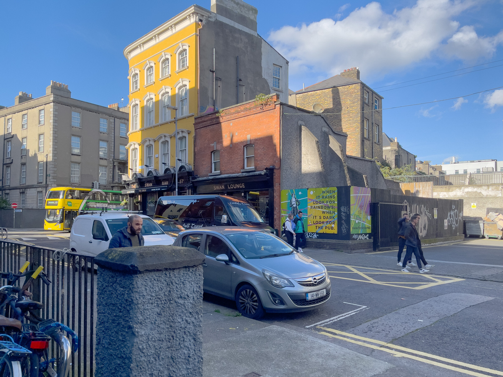 YORK STREET FLATS AND NEARBY [DUBLINBIKES DOCKING STATION 051 IS LOCATED HERE AND AUNGIER PLACE IS NEARBY]
 010