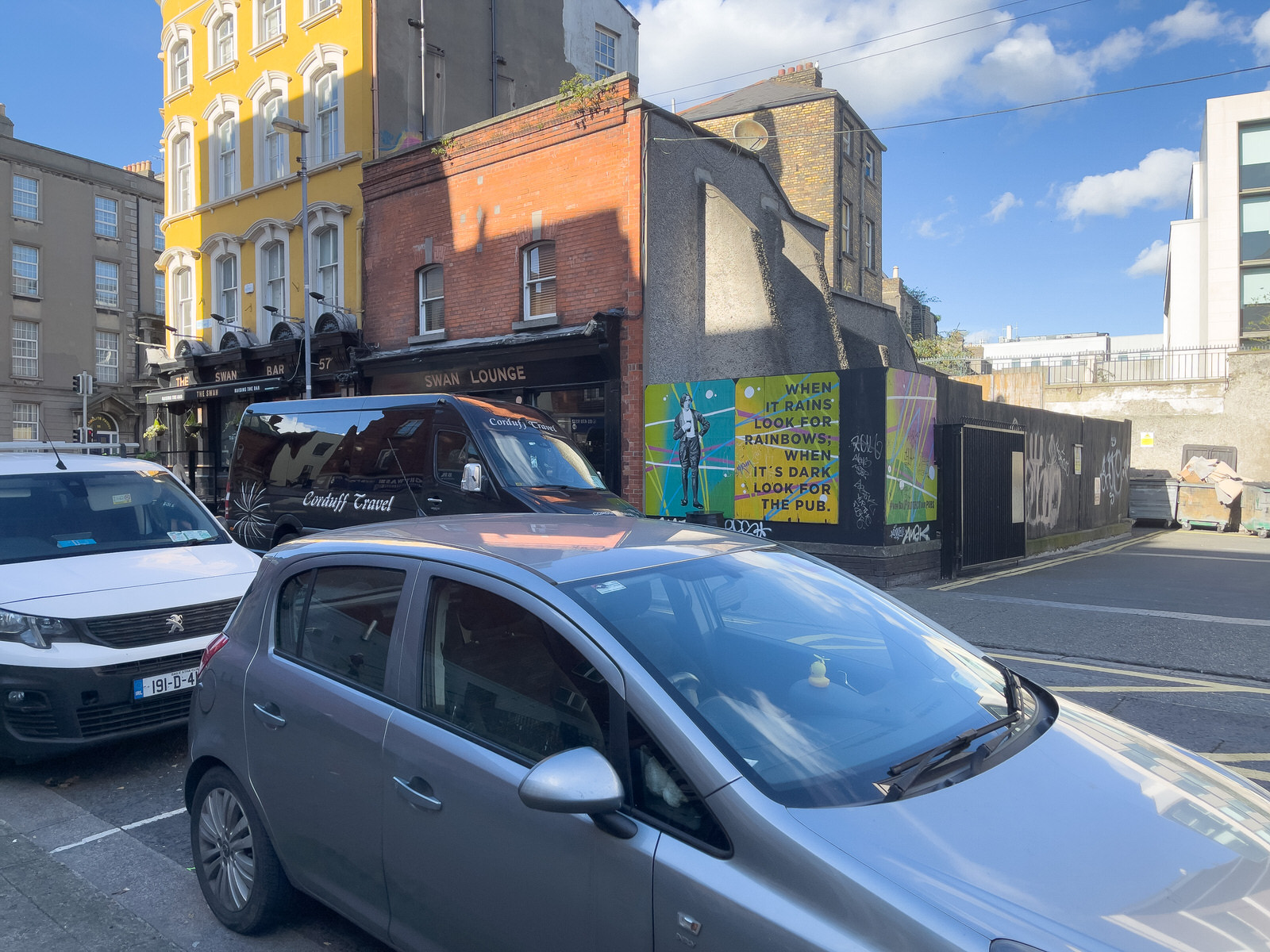 YORK STREET FLATS AND NEARBY [DUBLINBIKES DOCKING STATION 051 IS LOCATED HERE AND AUNGIER PLACE IS NEARBY]
 012