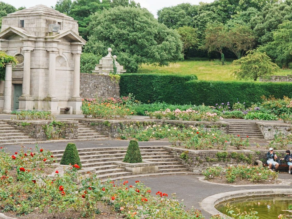 THE SUNKEN ROSE GARDENS [THE IRISH NATIONAL MEMORIAL GARDENS AT ISLANDBRIDGE] 002