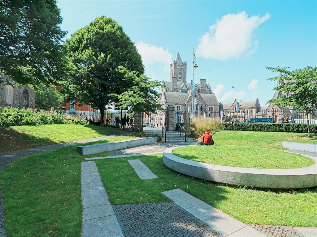 THE PEACE PARK [IS A SMALL POCKET PARK ACROSS THE STREET FROM CHRIST CHURCH CATHEDRAL] 003