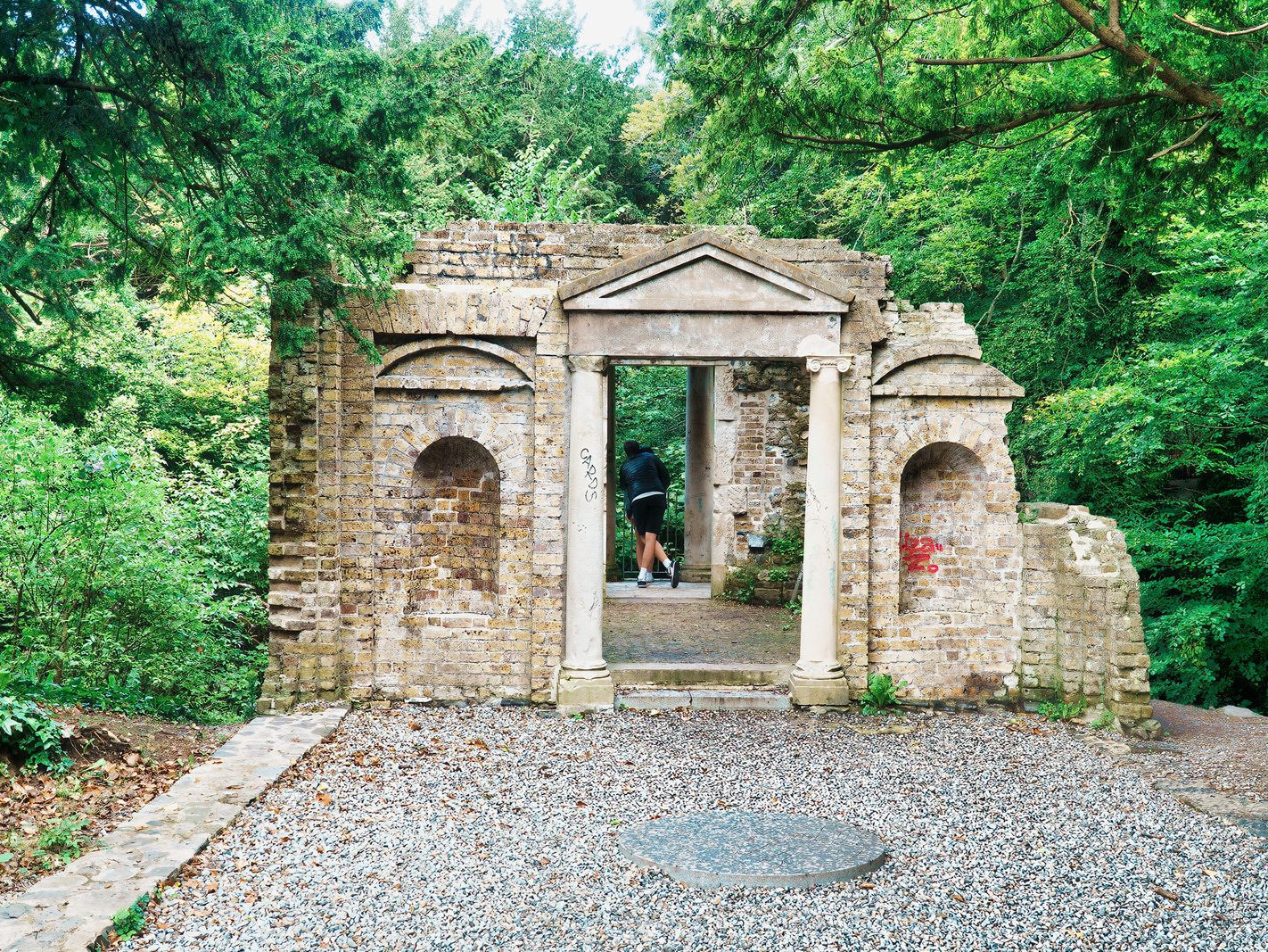 HERCULANEAN HOUSE OR TEMPLE AT ST ANNE'S PUBLIC PARK [6 AUGUST 2023] 010