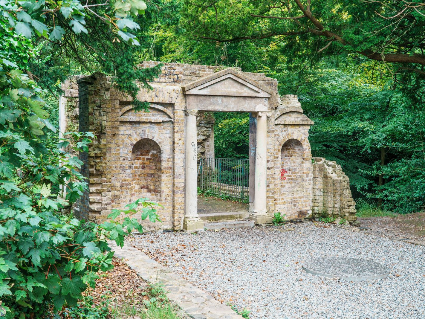 HERCULANEAN HOUSE OR TEMPLE AT ST ANNE'S PUBLIC PARK [6 AUGUST 2023] 004