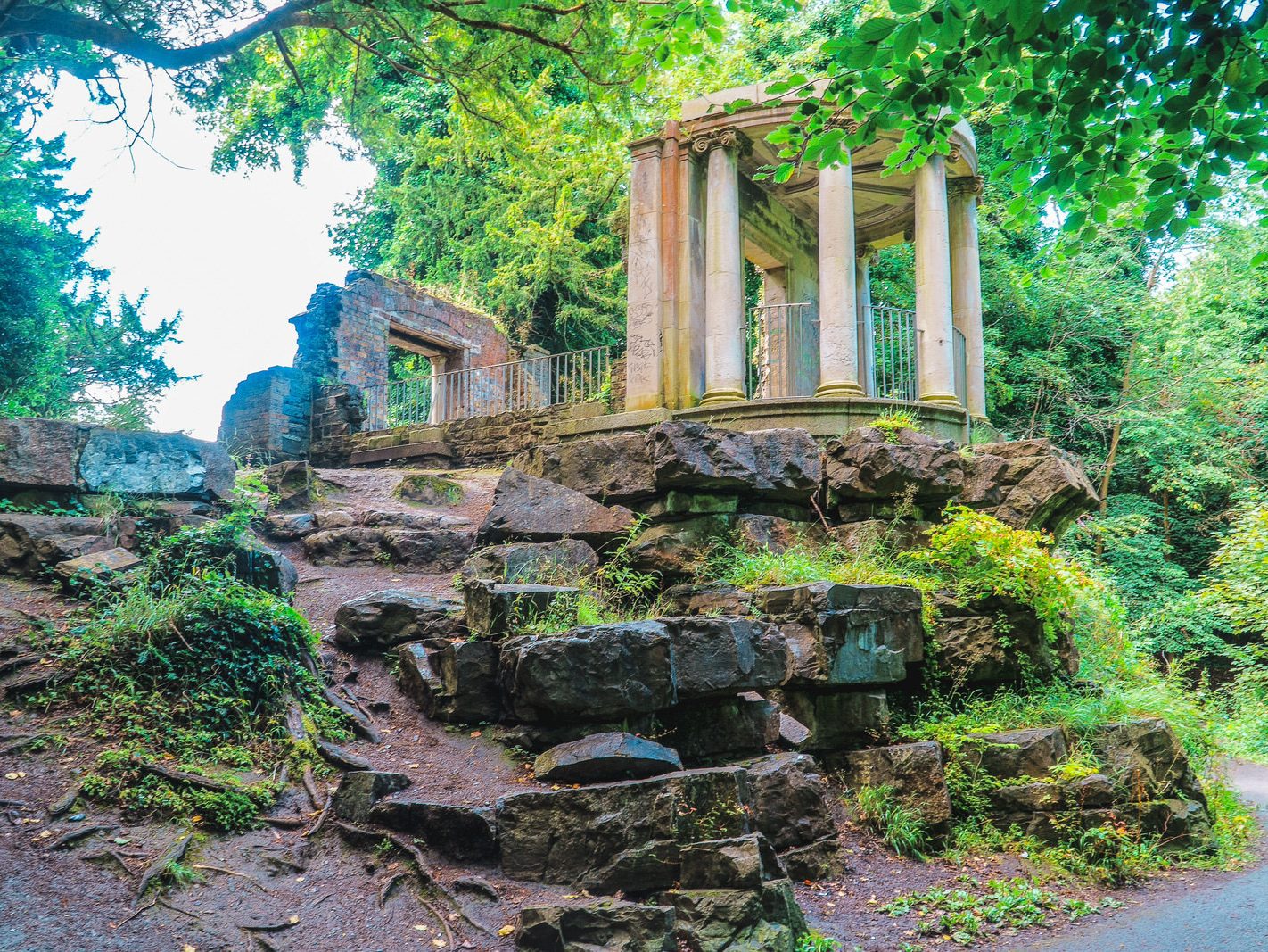 HERCULANEAN HOUSE OR TEMPLE AT ST ANNE'S PUBLIC PARK [6 AUGUST 2023] 007