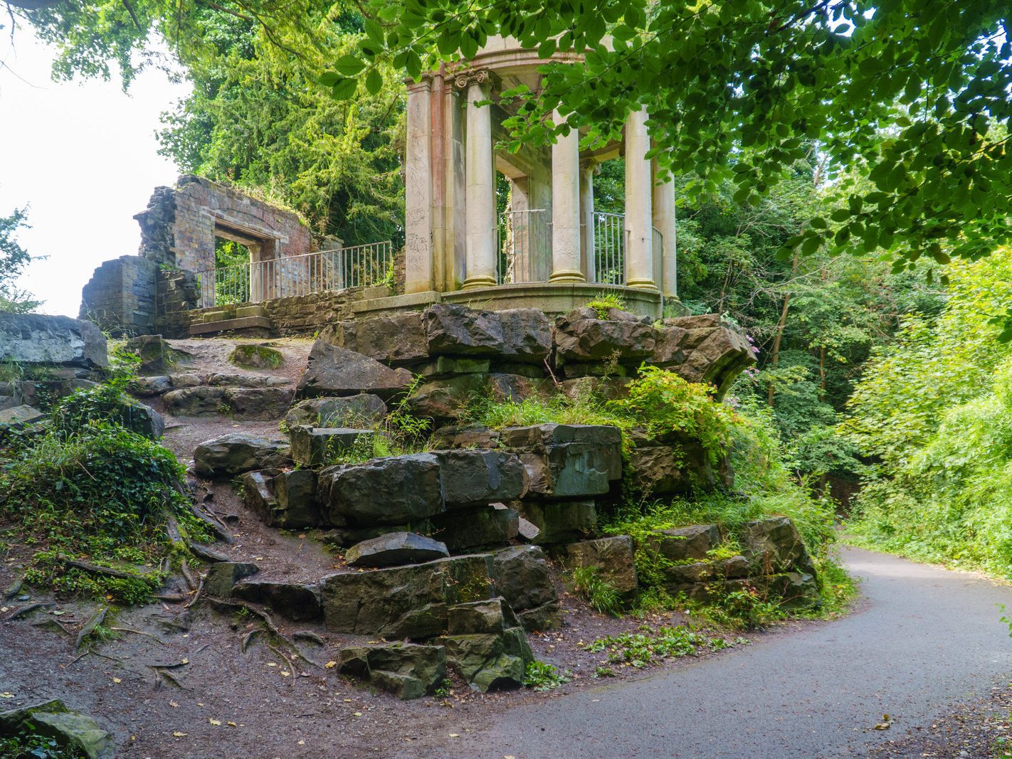 HERCULANEAN HOUSE OR TEMPLE AT ST ANNE'S PUBLIC PARK [6 AUGUST 2023] 001