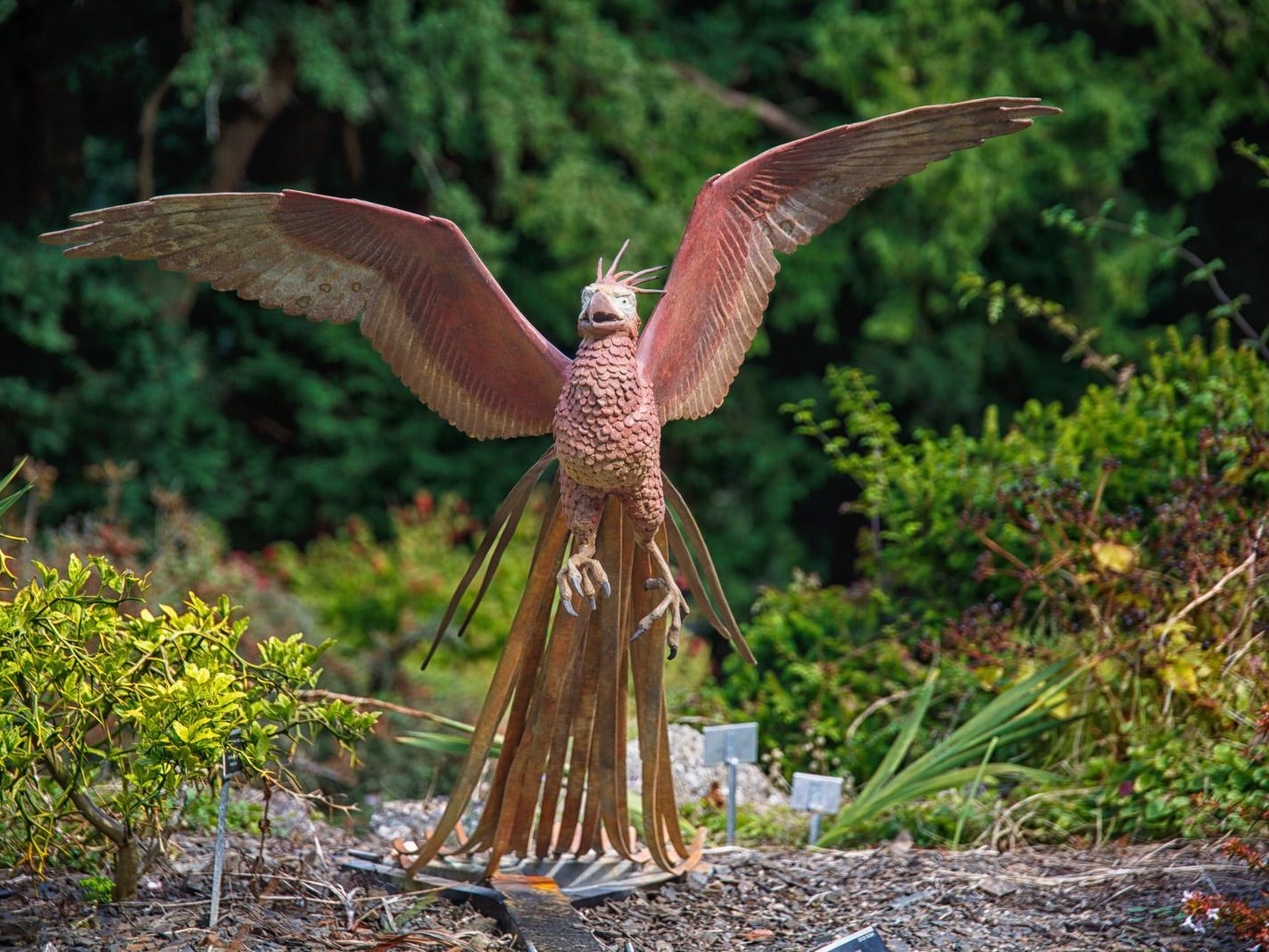 PHOENIX RISING BY MICHAEL CHARLES KEANE [SCULPTURE IN CONTEXT 2023 PREVIEW 2 SEPTEMBER 2023] 004