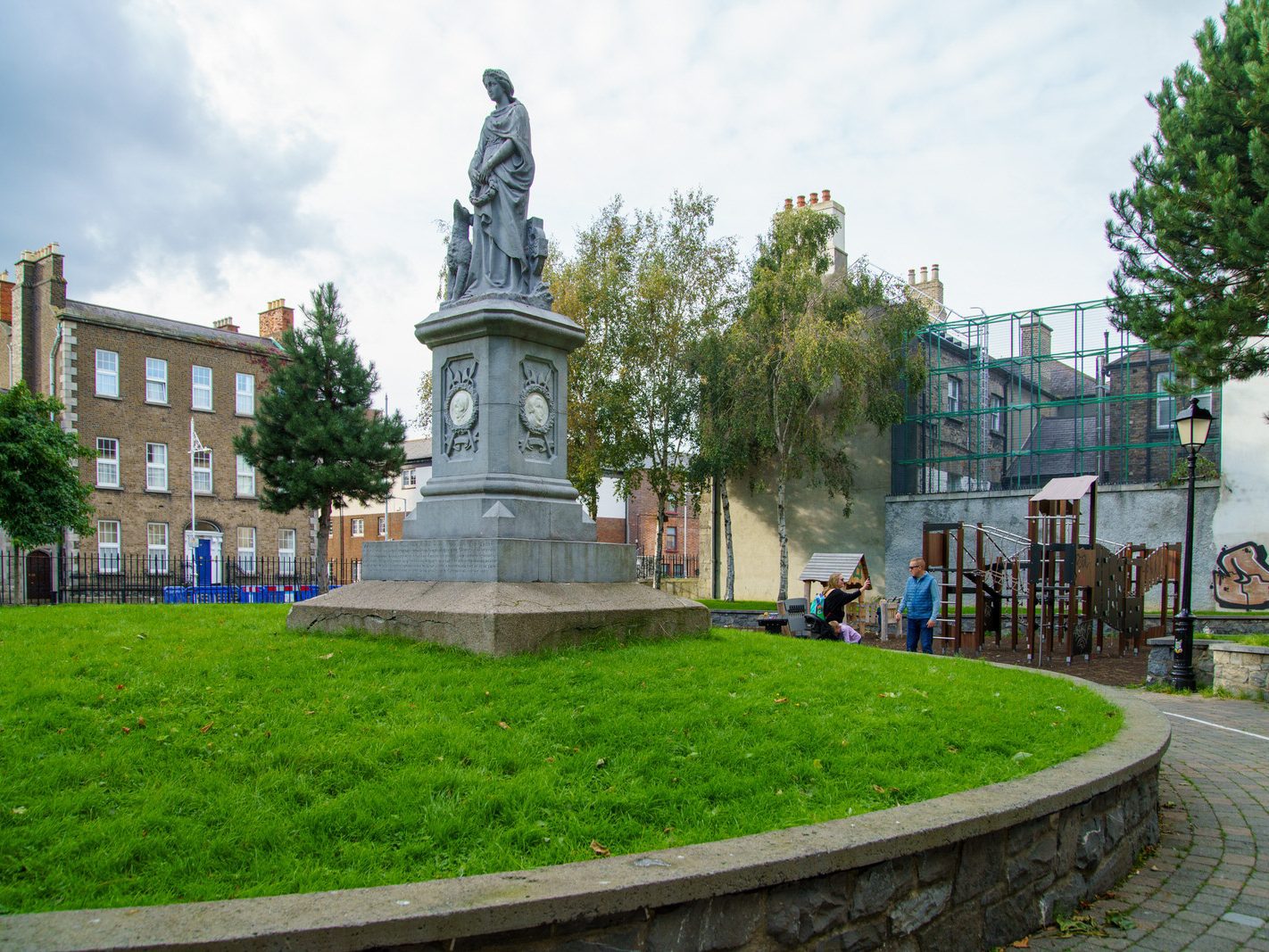THE ÉIRE 1798 MEMORIAL [IS THE CENTRAL FEATURE OF SAINT MICHAN'S PARK IN DUBLIN] 002