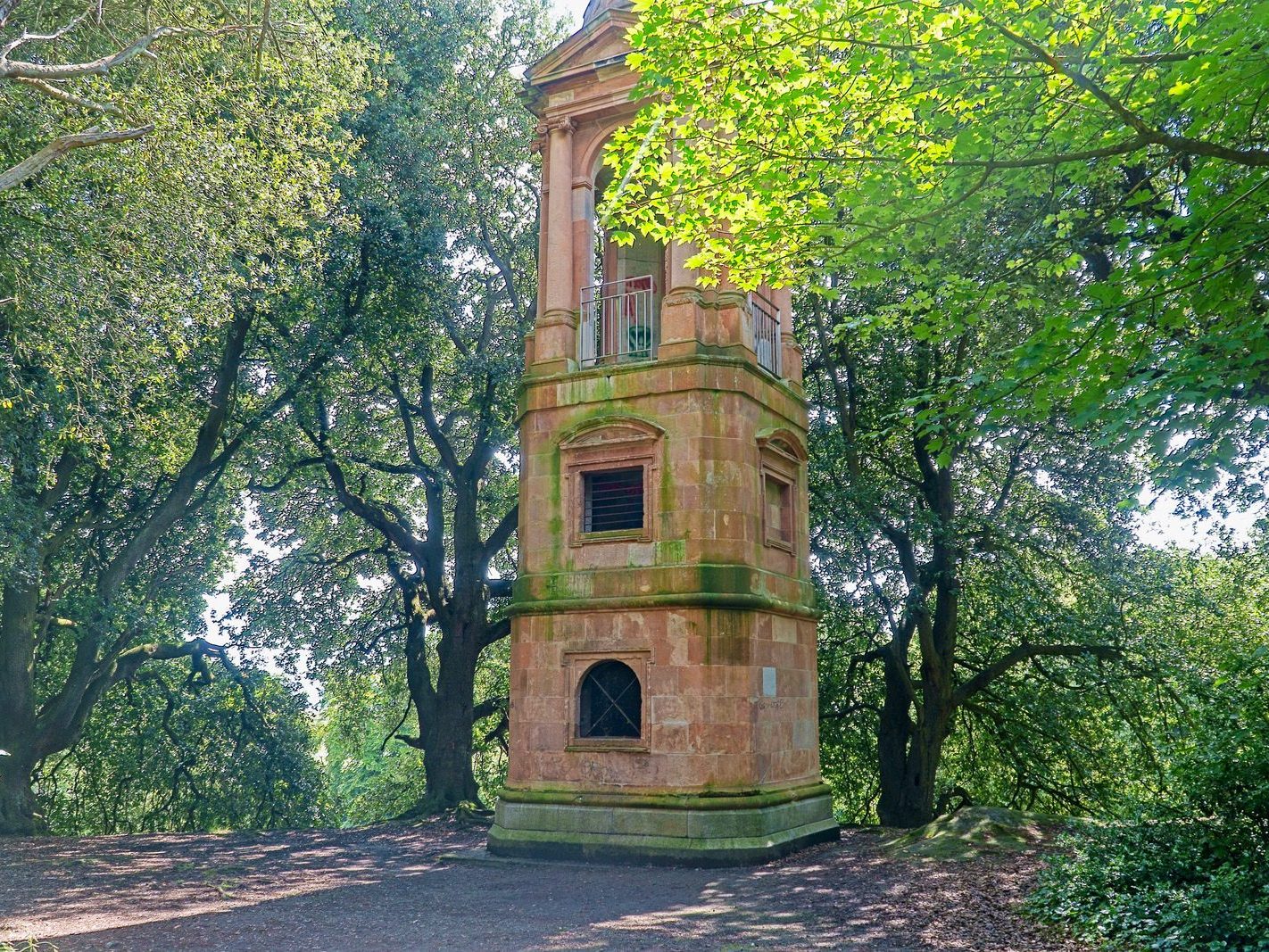 ROMAN TOWER ONE OF MANY FOLLIES AT ST ANNE'S PARK [TOMB OF JULII]-224689-1