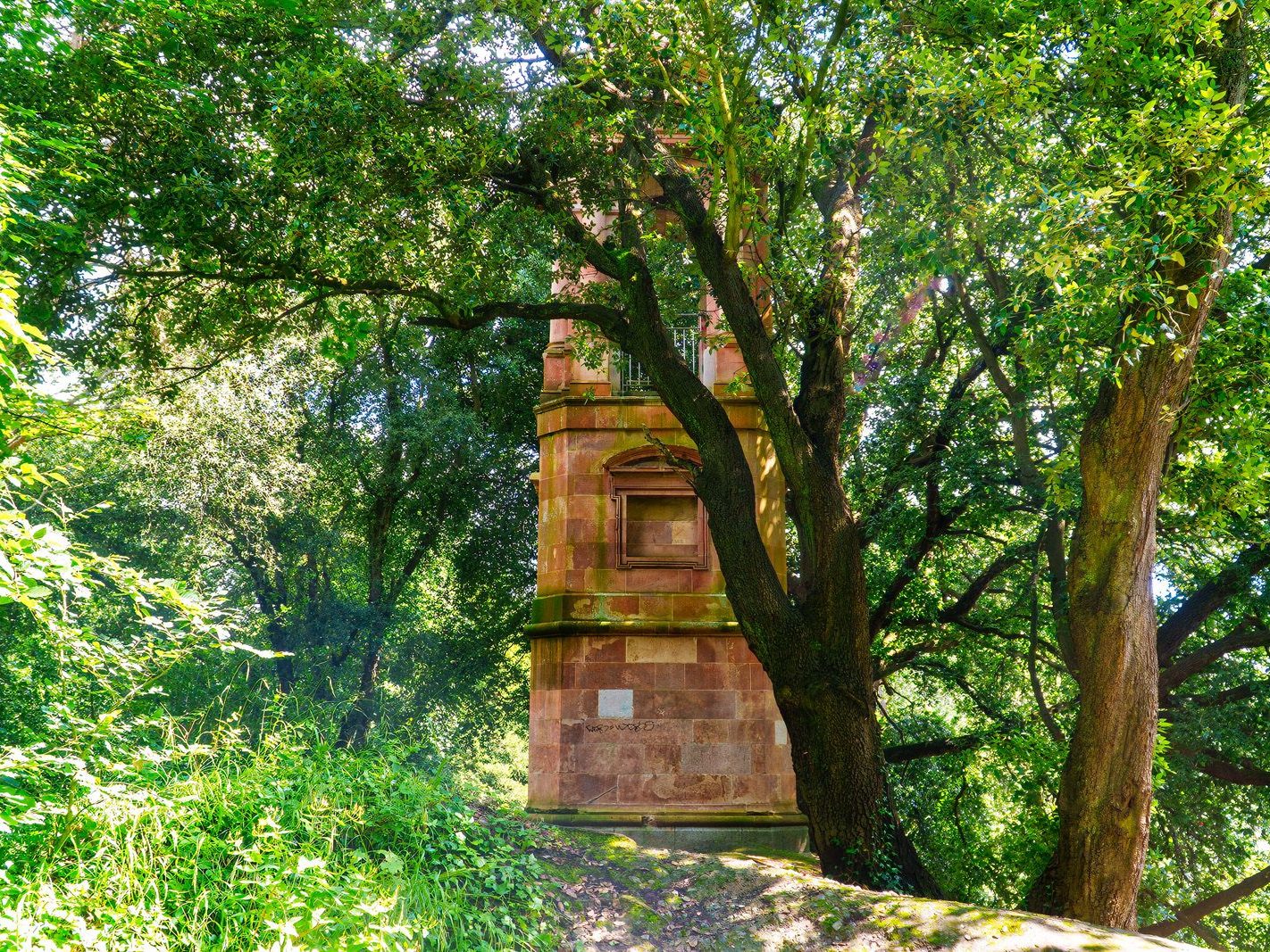 ROMAN TOWER ONE OF MANY FOLLIES AT ST ANNE'S PARK [TOMB OF JULII]-224691-1