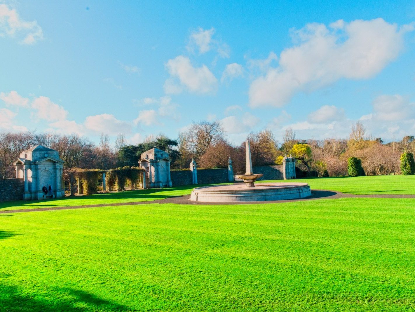 TODAY I VISITED THE IRISH NATIONAL WAR MEMORIAL GARDENS [ON THE SOUTH BANK OF THE RIVER LIFFEY]-223117-1