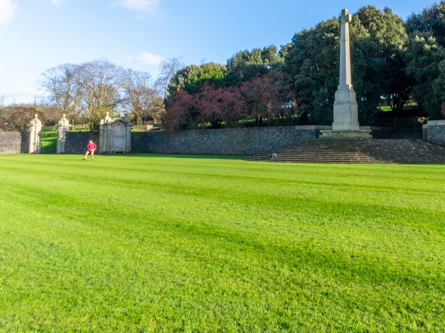 TODAY I VISITED THE IRISH NATIONAL WAR MEMORIAL GARDENS [ON THE SOUTH BANK OF THE RIVER LIFFEY]-223123-1