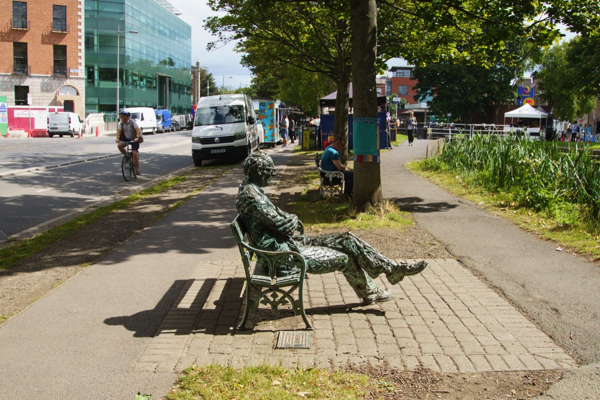 LIFE SIZED STATUE OF PATRICK KAVANAGH
