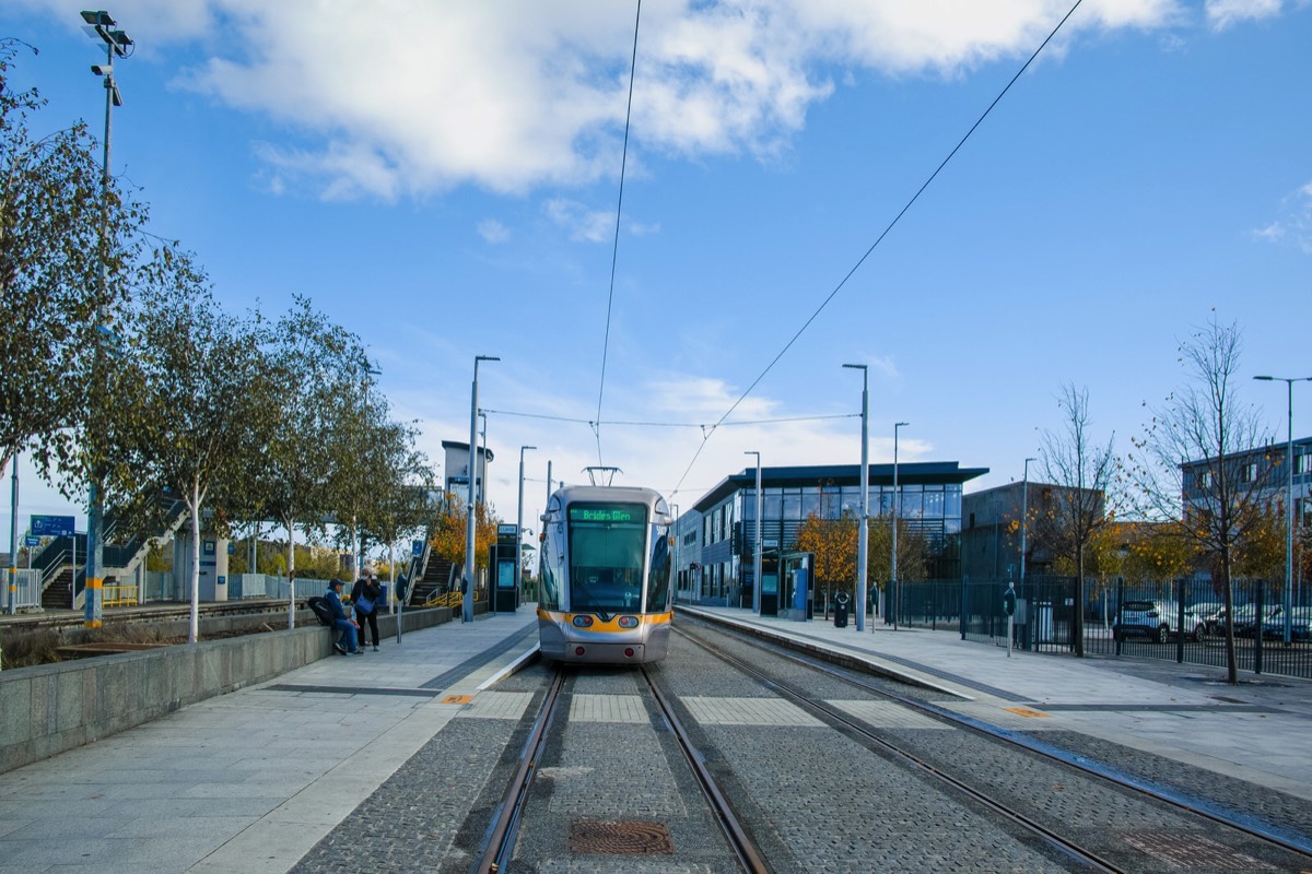 TRAIN STATION AND TRAM STOP