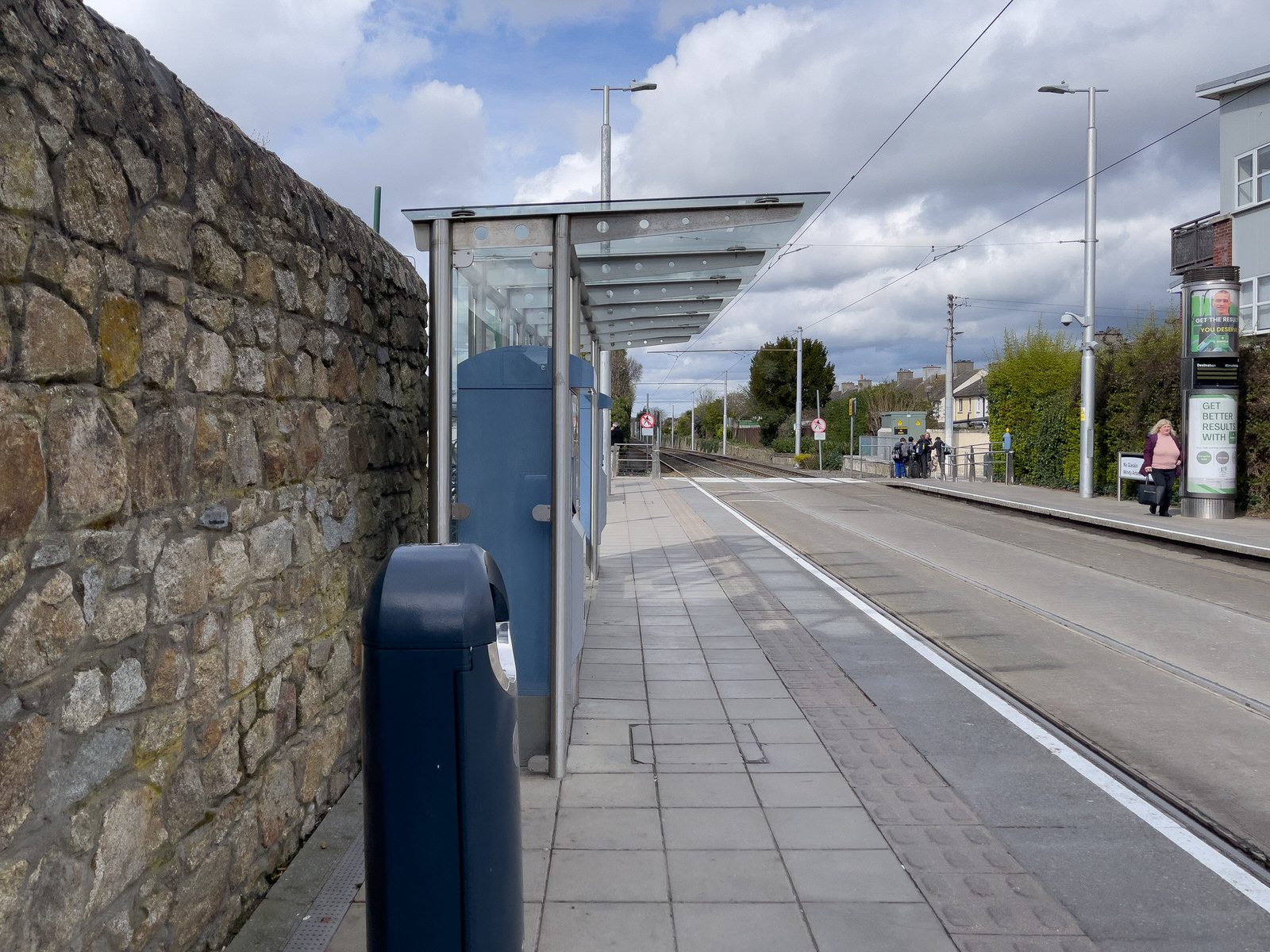 THE LUAS TRAM STOP AT WINDY ARBOUR AND THE IMMEDIATE AREA 032