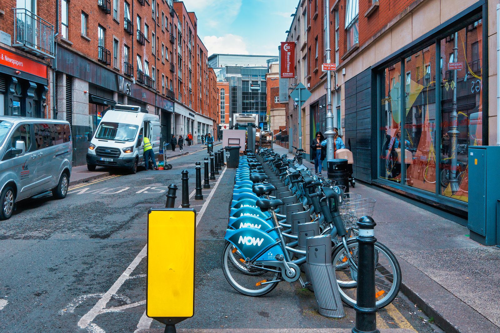 DUBLINBIKES DOCKING STATION 77 WOLFE TONE STREET 001