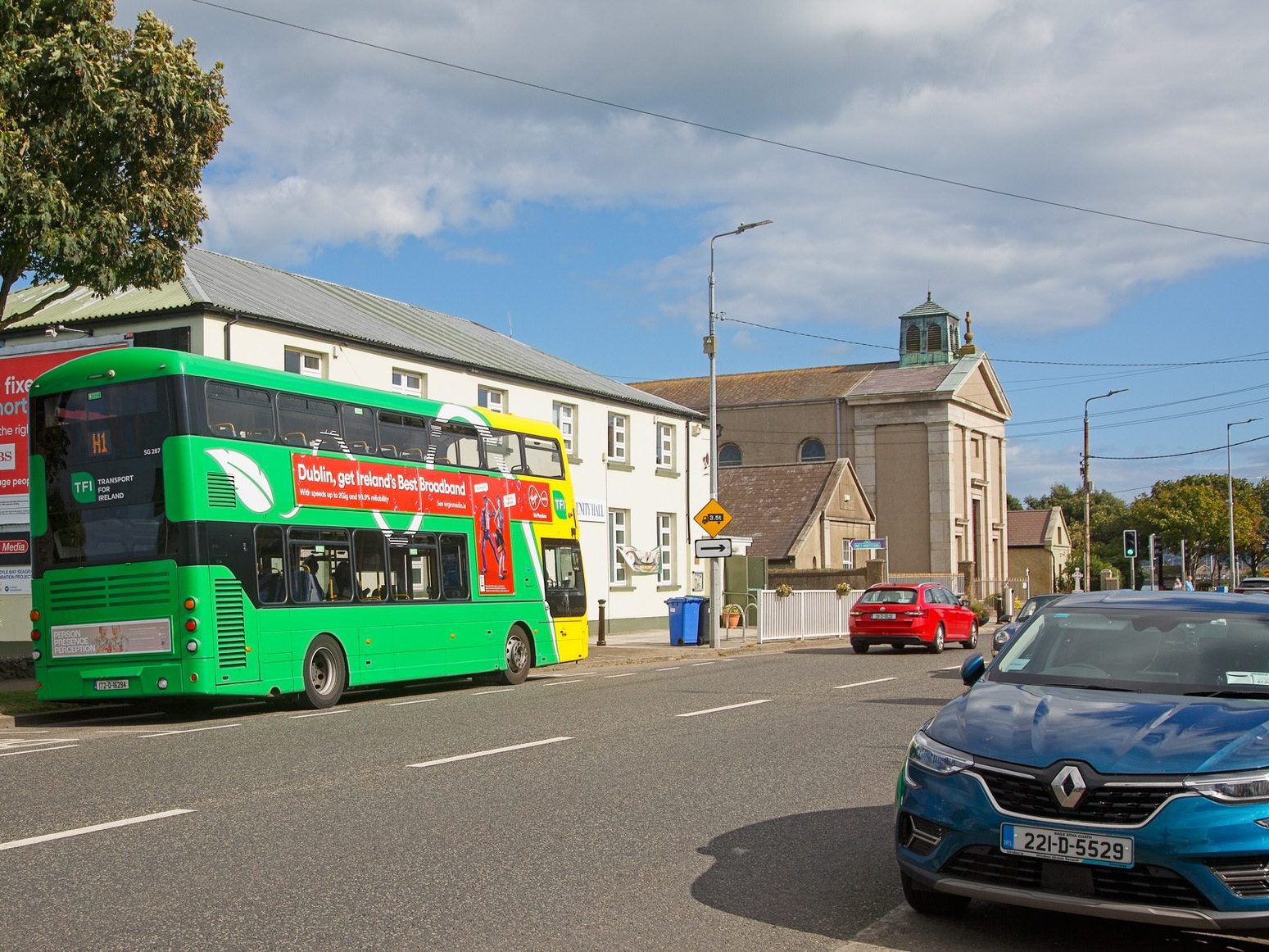 THE H1 BUS TERMINUS IN BALDOYLE [COAST ROAD - STRAND ROAD 22 AUGUST 2023] 002
