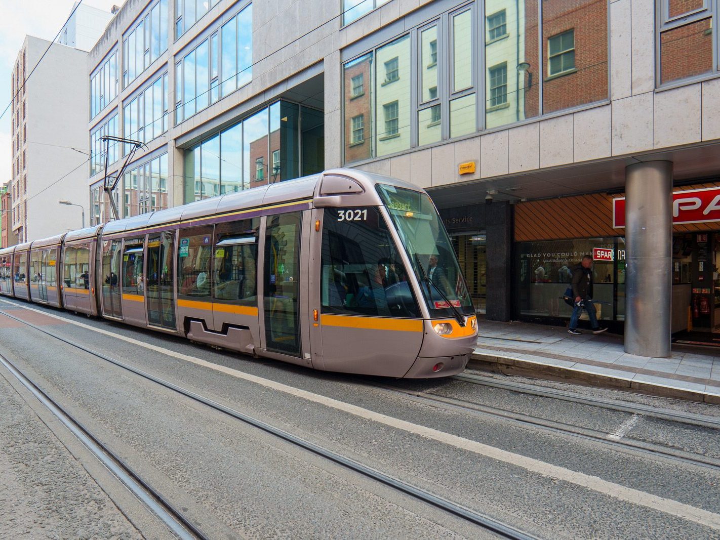 THE LUAS TRAM STOP [KNOWN AS JERVIS EVEN THOUGH IT IS ON UPPER ABBEY STREET] 009