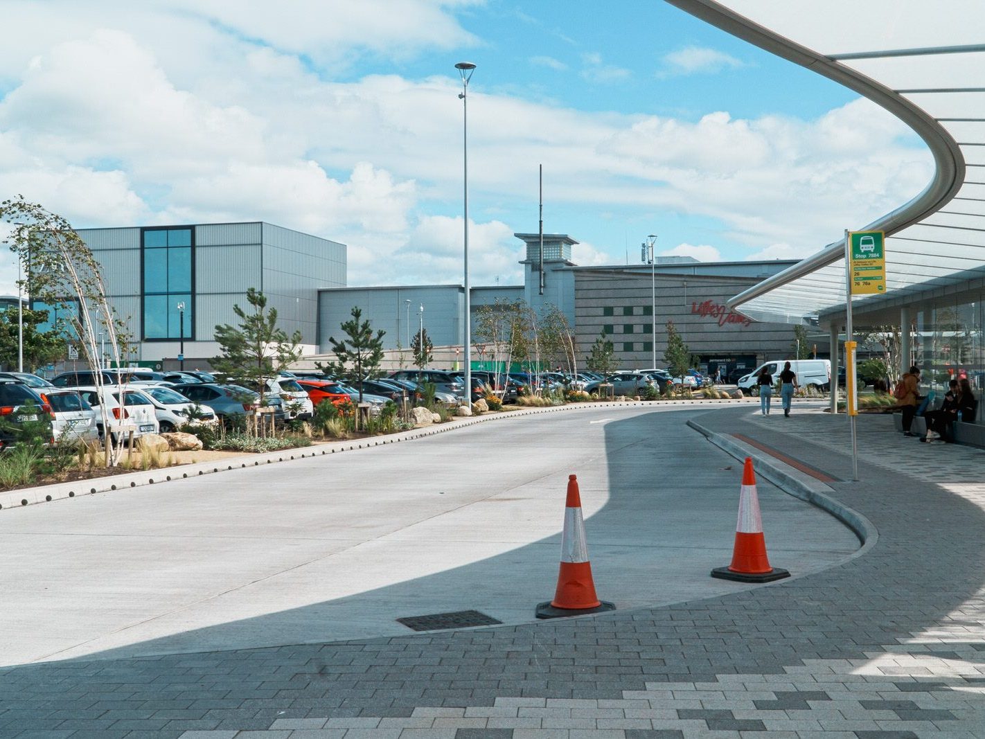 THE NEW BUS PLAZA THAT I DID NOT KNOW ABOUT [AT LIFFEY VALLEY SHOPPING CENTRE] 004