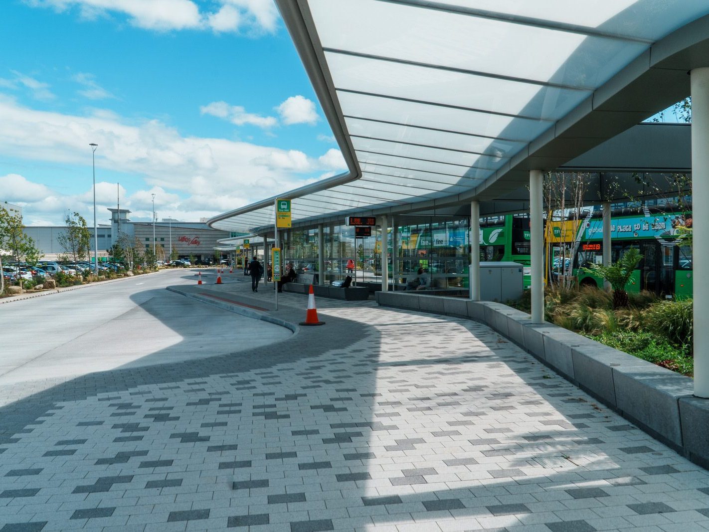 THE NEW BUS PLAZA THAT I DID NOT KNOW ABOUT [AT LIFFEY VALLEY SHOPPING CENTRE] 002