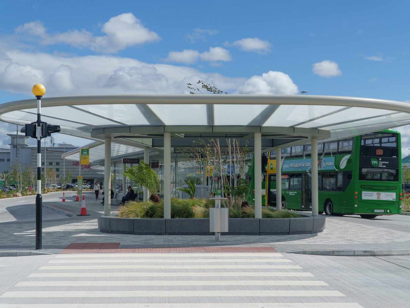 THE NEW BUS PLAZA THAT I DID NOT KNOW ABOUT [AT LIFFEY VALLEY SHOPPING CENTRE] 009