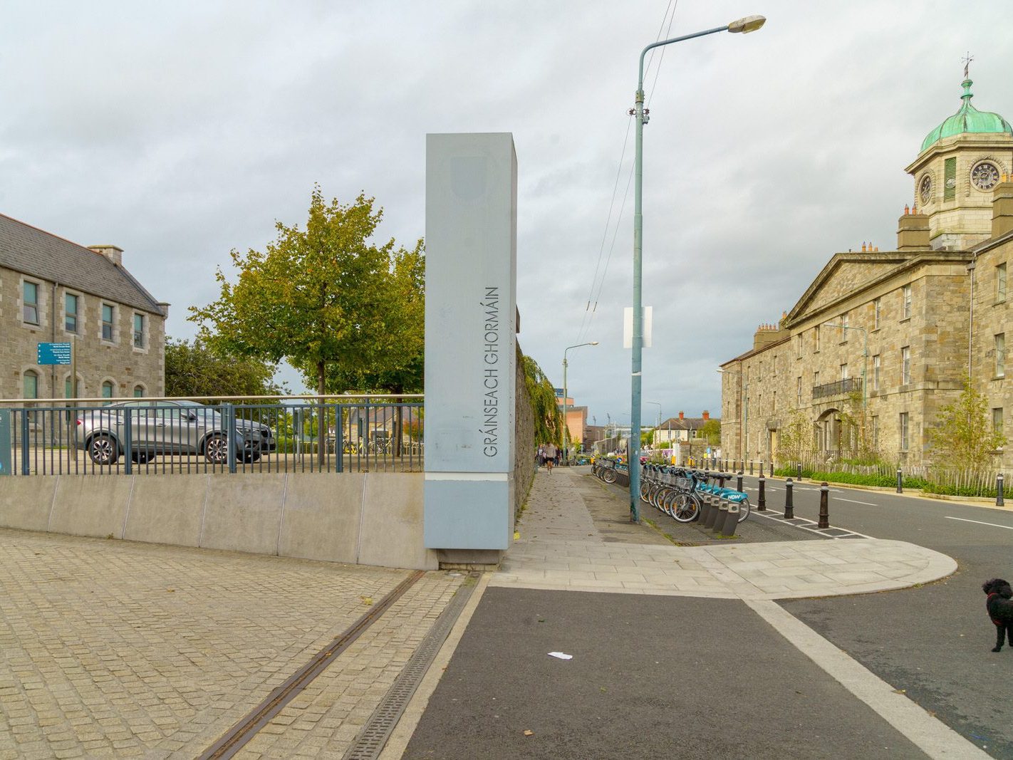 DUBLINBIKES DOCKING STATIONS AT GRANGEGORMAN [THERE ARE IN FACT THREE 103 104 AND 105] 002