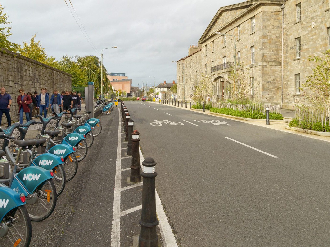 DUBLINBIKES DOCKING STATIONS AT GRANGEGORMAN [THERE ARE IN FACT THREE 103 104 AND 105] 005