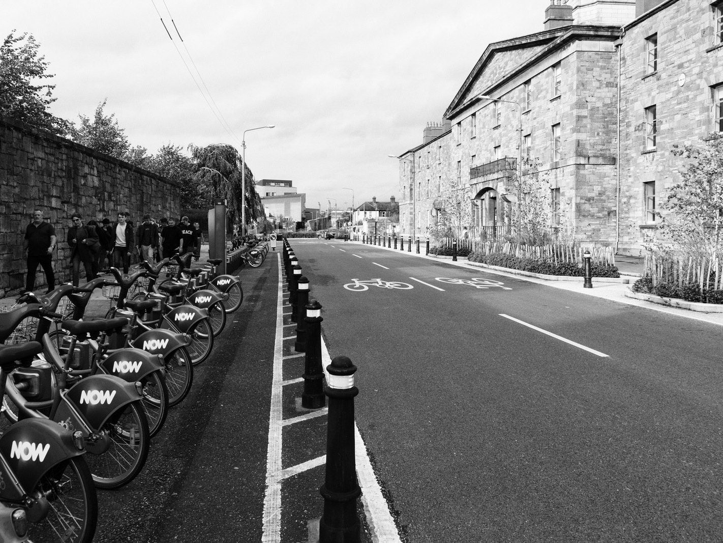 DUBLINBIKES DOCKING STATIONS AT GRANGEGORMAN [THERE ARE IN FACT THREE 103 104 AND 105] 006