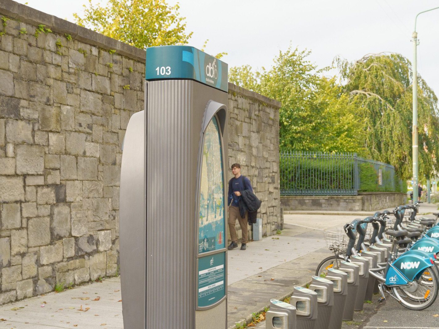 DUBLINBIKES DOCKING STATIONS AT GRANGEGORMAN [THERE ARE IN FACT THREE 103 104 AND 105] 007