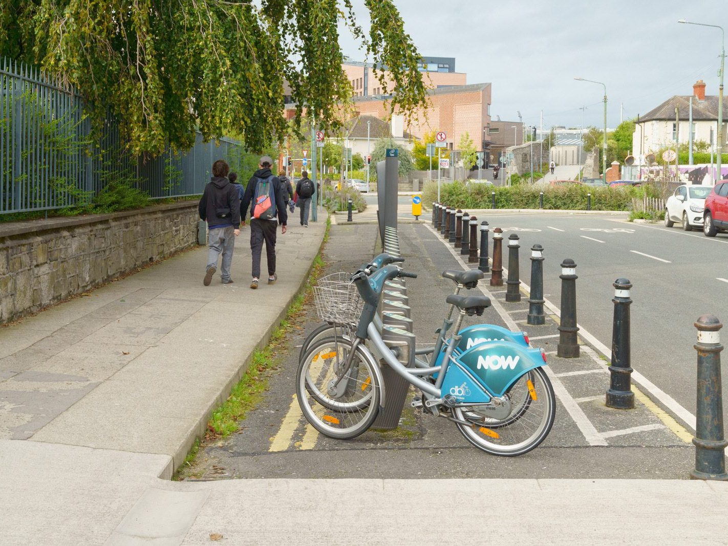 DUBLINBIKES DOCKING STATIONS AT GRANGEGORMAN [THERE ARE IN FACT THREE 103 104 AND 105] 008