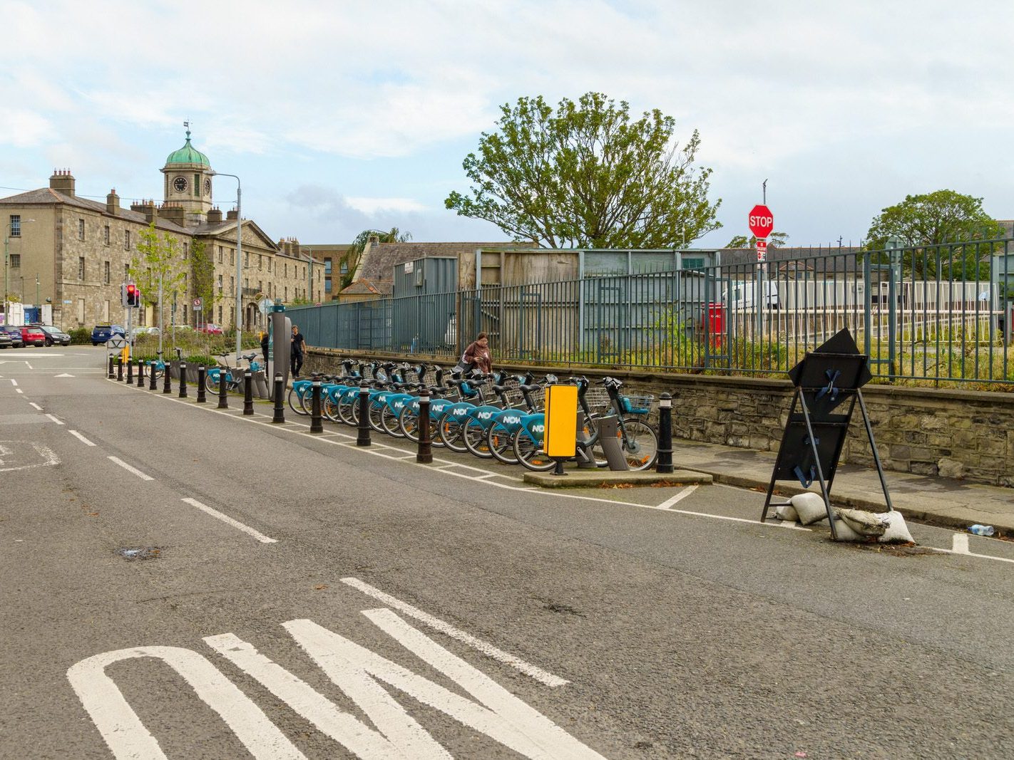 DUBLINBIKES DOCKING STATIONS AT GRANGEGORMAN [THERE ARE IN FACT THREE 103 104 AND 105] 015