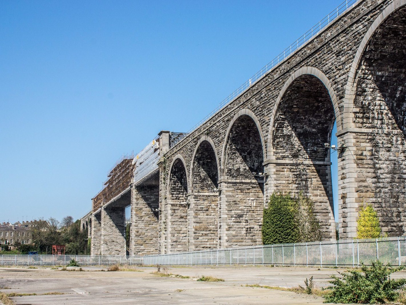 THE BOYNE VIADUCT AS IT WAS IN 2012 [RESTORATION WORK WAS UNDERWAY AT THE TIME]-224196-1