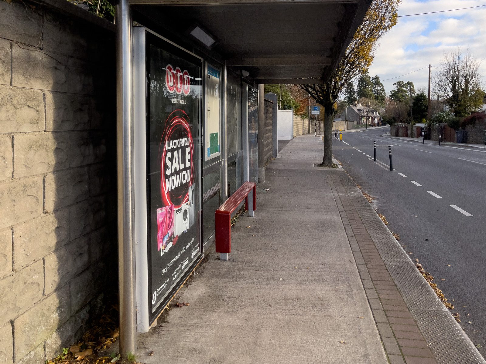 MY FIRST DAY WITHOUT THE 17 BUS SERVICE [WALK FROM S4 BUS STOP IN UCD TO ROEBUCK ROAD]-225589-1