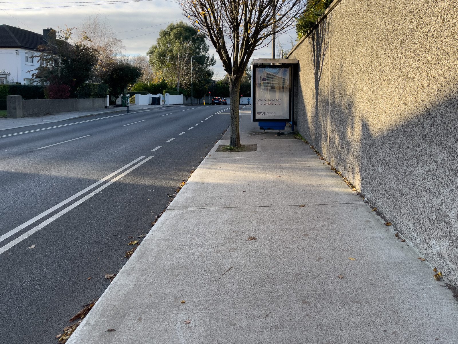 MY FIRST DAY WITHOUT THE 17 BUS SERVICE [WALK FROM S4 BUS STOP IN UCD TO ROEBUCK ROAD]-225597-1