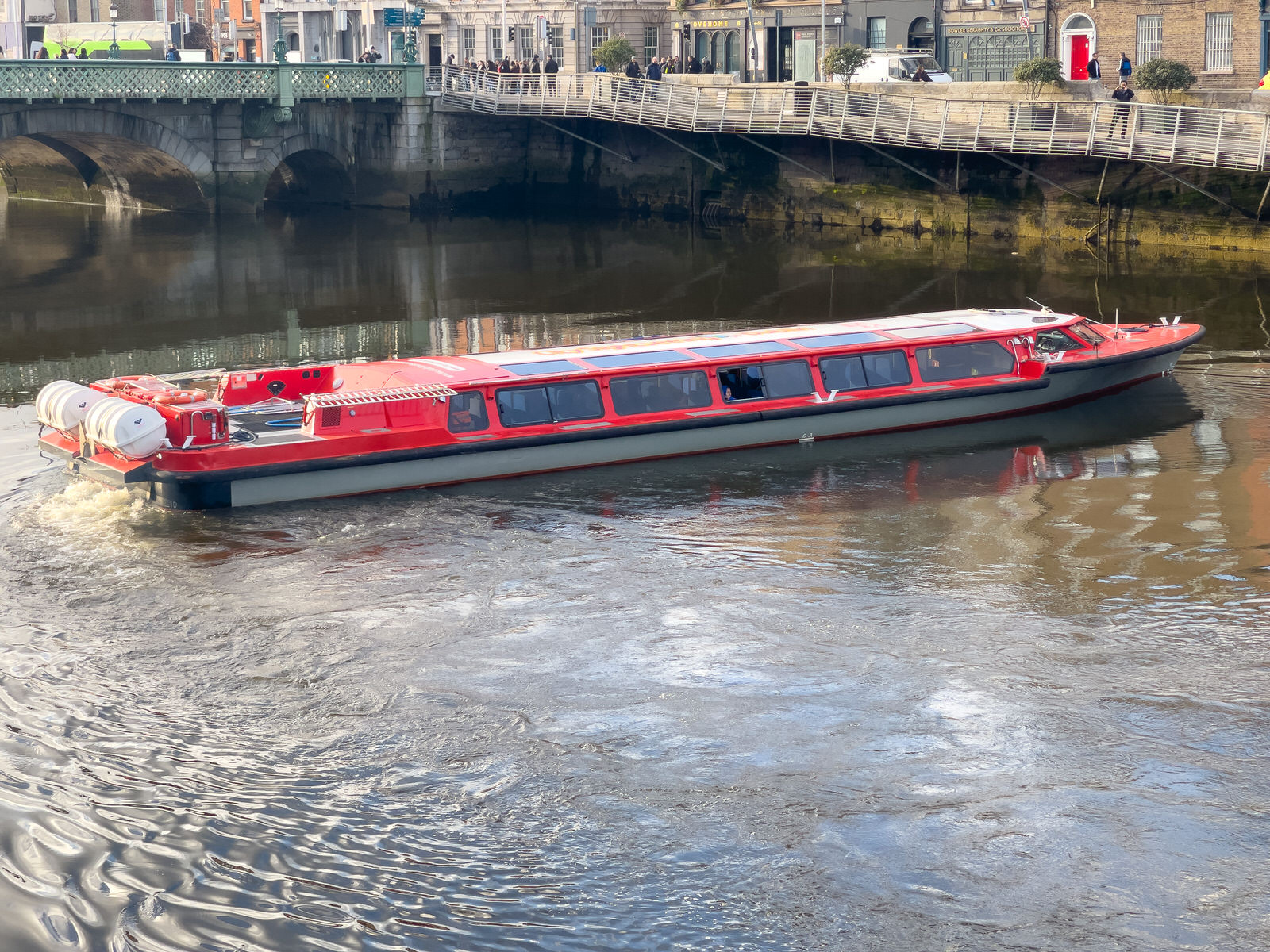 I HAD NOTHING BETTER TO DO [SO I PHOTOGRAPHED THE SPIRIT OF THE DOCKLANDS TURNING ON THE RIVER LIFFEY]-229457-1