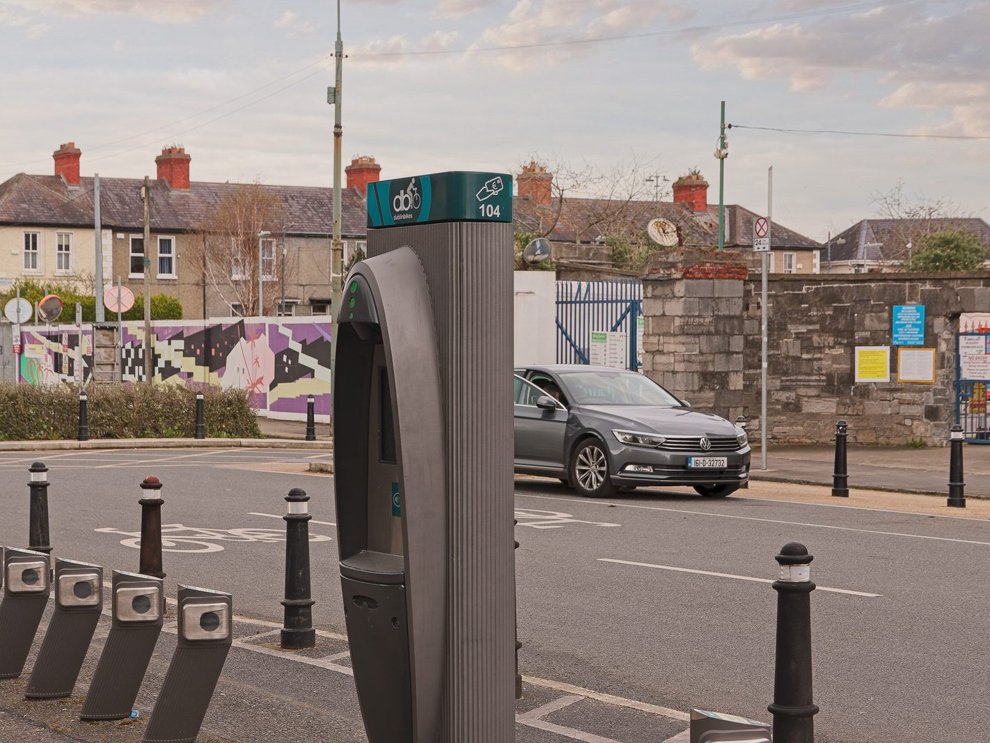 A CLUSTER OF DUBLINBIKES DOCKING STATIONS [LOWER AND UPPER GRANGEGORMAN]-223845-1