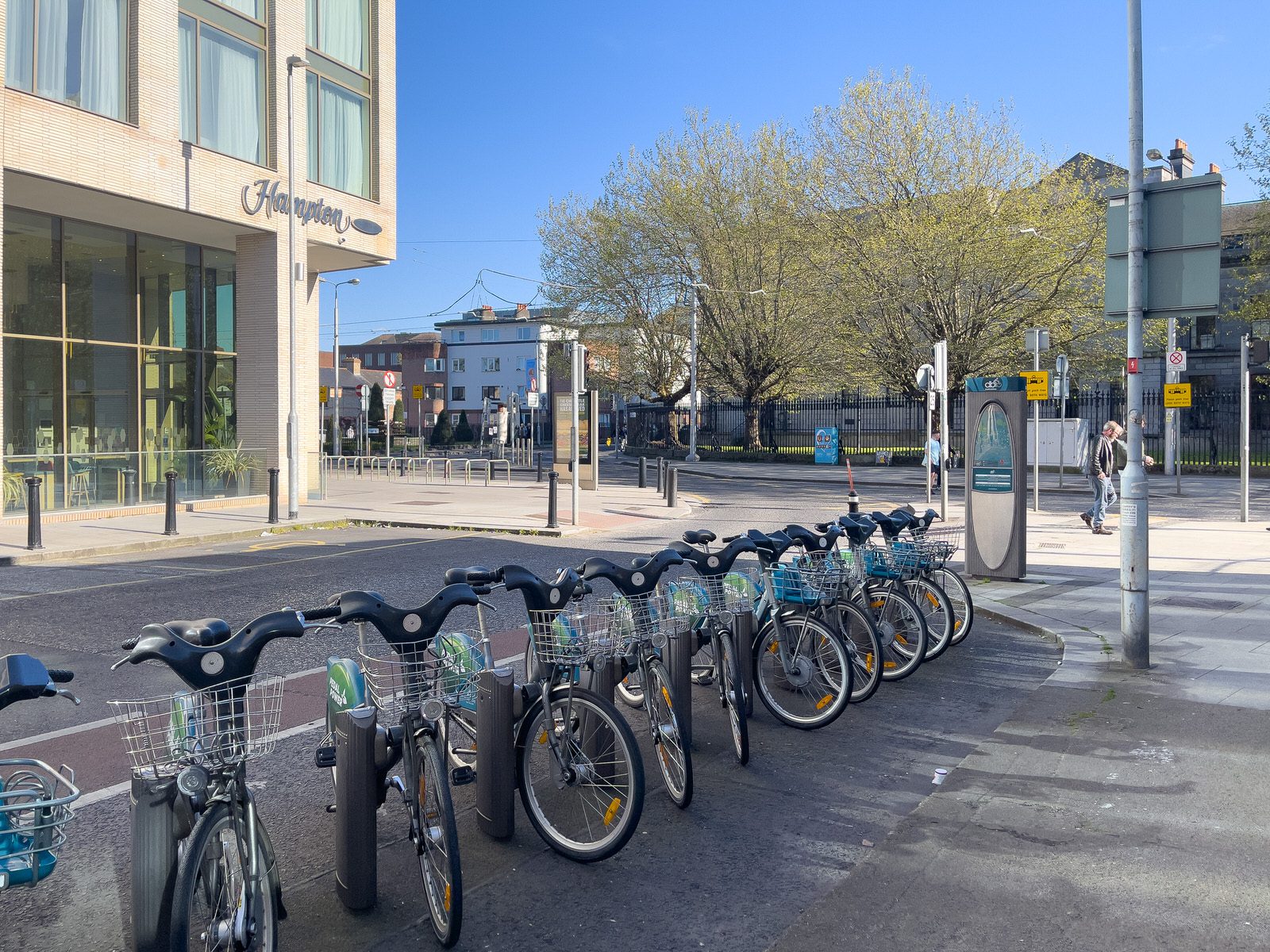 REBRANDED DUBLINBIKES BIKES [PEDAL POWER AT THE FOUR COURTS TRAM STOP]-231790-1