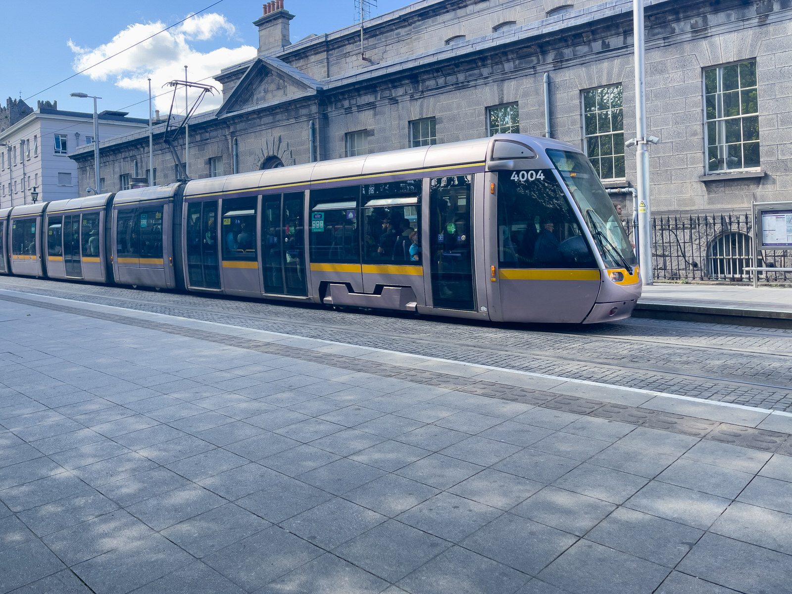 THE LUAS FOUR COURTS TRAM STOP [THERE IS MUCH TO BE SEEN HERE]-234103-1