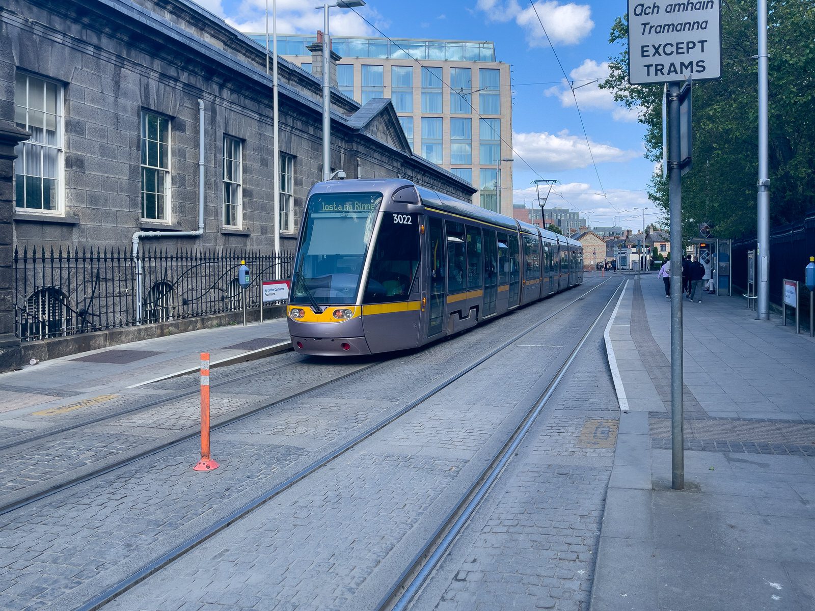 THE LUAS FOUR COURTS TRAM STOP [THERE IS MUCH TO BE SEEN HERE]-234118-1