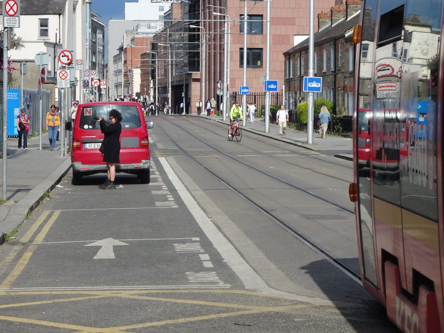 A VERY DISTINCTIVE RED TRAM PROMOTING KFC [AN EXAMPLE OF FULL BODY ADVERTISING REFERRED TO AS WRAPPING]-236692-1