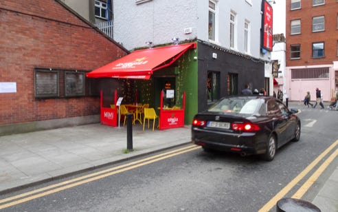 THE AREA NEAR STEPHEN'S GREEN SHOPPING CENTER [AND THE LUAS TRAM STOP]  001