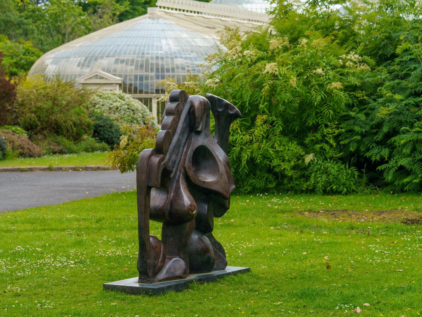 SEPIAN BLUE BY NASSER AZAM [HAS BEEN RELOCATED WITHIN THE BOTANIC GARDENS IN GLASNEVIN] 005
