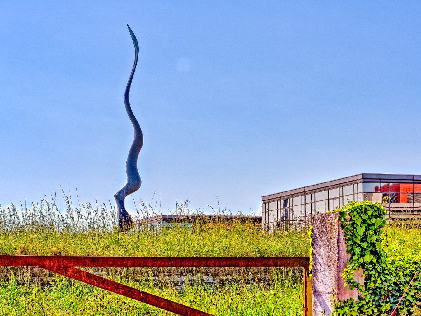 WAVE BY ANGELA CONNER [AN IMPRESSIVE EXAMPLE OF PUBLIC ART IN PARK WEST DUBLIN]-244133-1